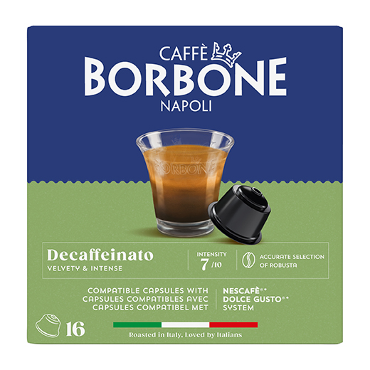Caffè Borbone – Décaféiné – Capsules Dolce Gusto®