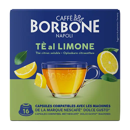 Caffè Borbone – Thé citron – Capsules Dolce Gusto®