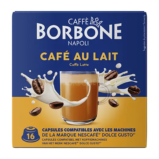 Caffè Borbone – Café au lait – Capsules Dolce Gusto®