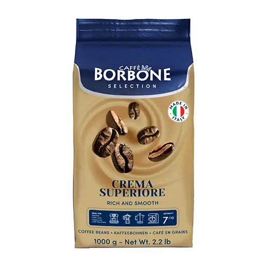 Caffè Borbone – Crema Superiore – Café en grains 1 kg