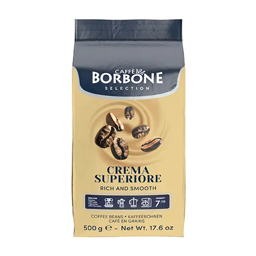 Caffè Borbone – Crema Superiore – Café en grains 500 g